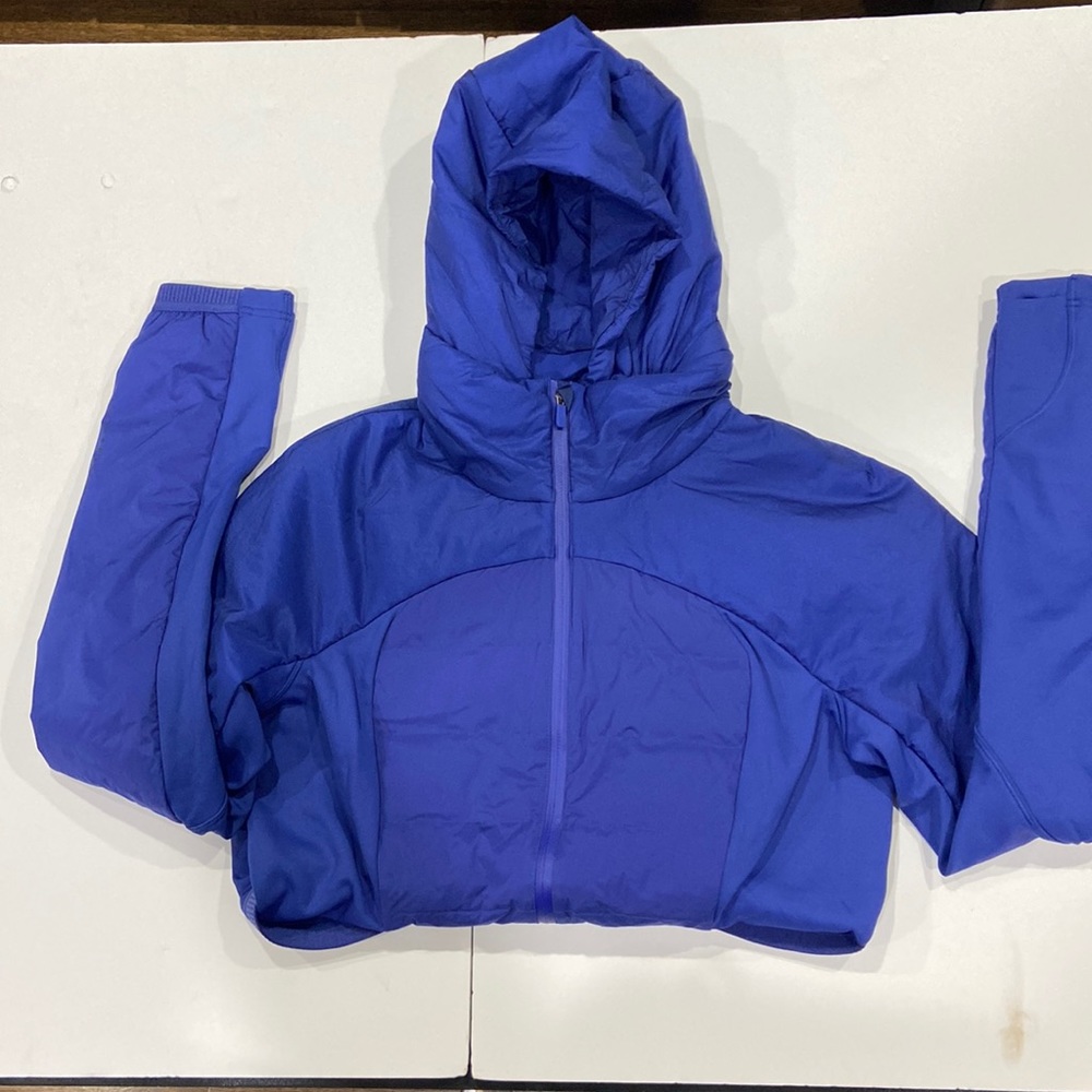 lululemon athletica Electric Blue Hooded Jacket